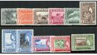 SG39-49. 1957 Set of 11. Brilliant fresh U/M mint...