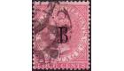 SG3a. 1882 4c Rose 'Overprint Double'. A major British Far East.