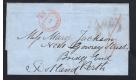 SG CC8. 1859 Neat entire to Scotland with superb...