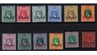 SG45s-56s. 1912 Set of 12. Brilliant fresh 'Specimen'...