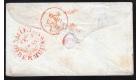 SG CC3. 1850. Envelope to Ireland with good stike of...