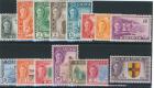 SG171-185. 1950 Set of 15. Extremely fine mint...