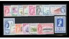 SG148-161a. 1953 Set of 15. Post Office fresh U/M mint...