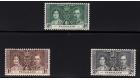 SG127s-129s. 1937 Set of 3. Superb fresh 'Specimen'...