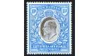 SG31. 1907 10r Grey and ultramarine. Lovely well centred mint...