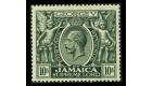 SG106. 1922 10/- Myrtle-green. Superb U/M mint...