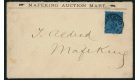 SG20. 1900 3d Deep blue/blue. Superb used on cover...