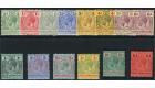 SG22-38. 1914 Set of 14. Superb fresh mint...