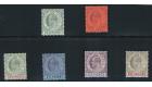 SG46-51. 1903 Set to 1/-. Very fine fresh mint...