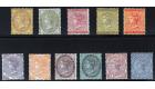 SG46-56. 1905 Set of 11. Choice superb fresh mint...