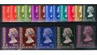 SG283-296. 1973 Set of 14 plus shades. Brilliant U/M mint...