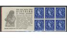 SG571b. 1958 1d Ultramarine 'Part Perforate Pane'...