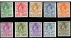 SG11-20. 1933 Set of 10. Superb fresh mint...