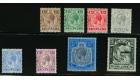 SG97-104. 1921 Set of 8. Superb mint...