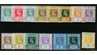 SG72-85. 1909 Set of 14. A delightful fresh mint...