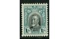 SG23a. 1935 1/-  Black and greenish-blue. Perforation 11 1/2. Su