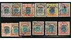 SG11-22. 1906 Set of 12. A superb used set...