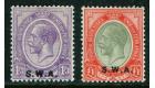 SG56-57. 1927 Set of 2. Superb mint...