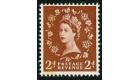 SG605a. 1959 2d Light red-brown. 'Error'. Brilliant U/M...