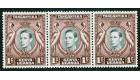 SG131ac. 1938 1c Black and red-brown. 'Damaged value tablet'. Br