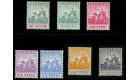 SG135-144. 1905 Set of 7. A brilliant fresh mint...