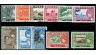 SG92-102. 1957 Set of 11. All superb U/M...