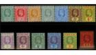 SG99-111. 1907 Set of 13. Superb fresh mint...