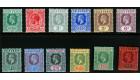 SG71-84. 1913 Set of 12. Superb fresh mint...