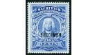 SG136s. 1899 15c Ultramarine. 'SPECIMEN'. Brilliant fresh U/M...