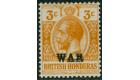 SG118a. 1918 3c Orange. 'Overprint Double'. Superb...