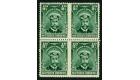 SG1a. 1924 1/2d Blue-green. 'Imperforate Between, Horizontal Pai