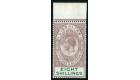 SG101. 1924 8/- Dull purple and green. Brilliant fresh...