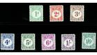 SG D1-D8. 1940 Set of 8. Beautiful U/M...