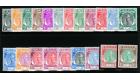 SG61-81. 1951 Set of 21. All brilliant fresh U/M...