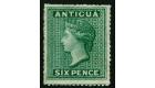 SG1. 1862 6d Blue green. Superb fresh well centred...