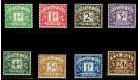 SG D19-D26. 1936 Set of 8. Superb fresh mint...