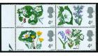 SG717pf. 1967 Flowers. 'Slate Purple Omitted'. U/M block...