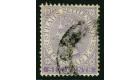 SG66w. 1884 6c Lilac. 'Watermark Inverted'. Very fine used...