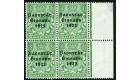 SG52a. 1922 1/2d Green. No accent in "Saorstat". Very fine fresh