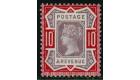 SG210a. 1887 10d Dull purple and deep dull carmine. Superb fresh