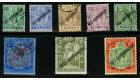 SG106-113. 1922 Set of 8. Superb fine used...