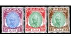 SG71-73. 1950 $1, $2, $5. Brilliant U/M...