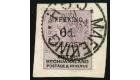 SG10. 1900 6d on 3d Lilac and black. Brilliant fine used on...