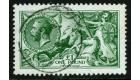 SG403 Var. 1913 £1 Deep Green. Superb fine perfectly centred...