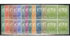 SG130-141. 1919 Set of 12. All in superb fresh U/M mint...