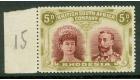 SG175. 1910 5d Lake brown and olive. Brilliant fresh sheet...