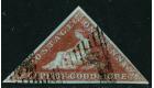 SG1a. 1853 1d Deep brick-red. Superb used with beauiful...