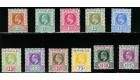 SG60-70. 1906 Set of 11. A superb fresh mint set...