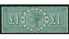 SG212. 1891 £1 Green. Superb fresh mint...