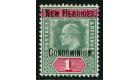 SG9. 1908 1/- Green and carmine. Brilliant fresh well...